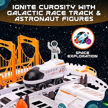 Space Race Track for Kids: Ultimate Space Toys for